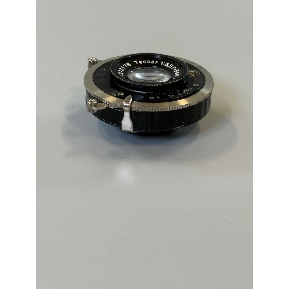 Carl Zeiss Jena Tessar 1:3.5, 5mm Lens #1273178. PLEASE READ